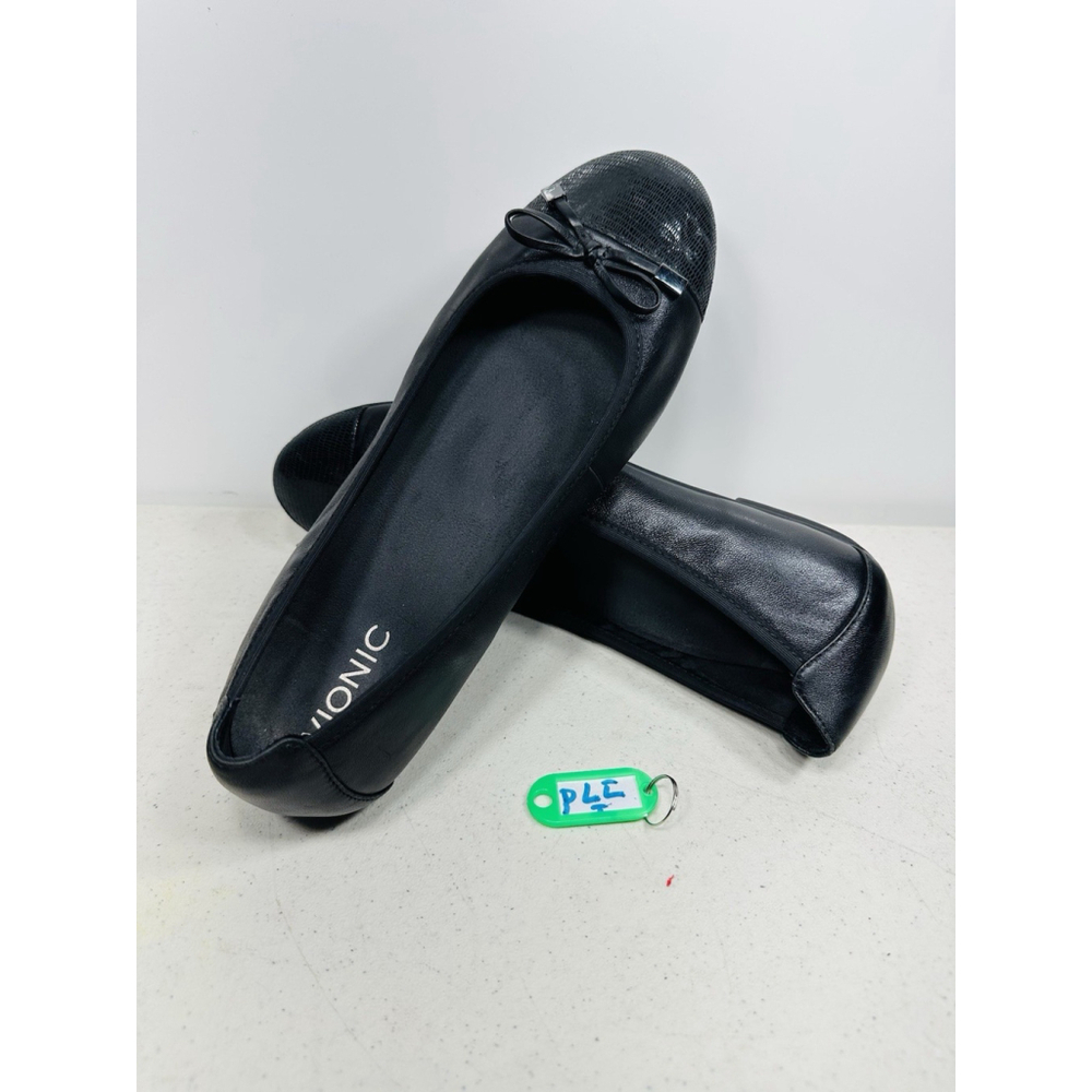 Vionic Women's Minna Ballet Flat Size 10 Black,